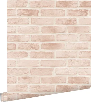 Produktbild von ESTAhome Tapete Backstein-Optik Pfirsichrosa 53 cm x 10.05 m
