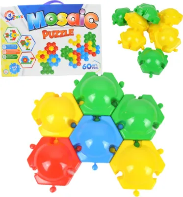 Immagine prodotto di Mosaico Educativo, Puzzle, Pezzi Grandi, Puzzle Teh2995