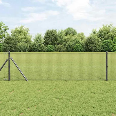 Zdjęcie produktu dla Ogrodzenie spawane do mocowania w gruncie 10 x 0,6 m (S x W)