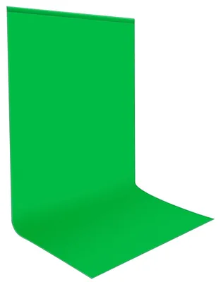 Zdjęcie produktu dla Tło green screen - Muślina - 1,8 x 2,8 m - Składane - Do fotografii i wideo