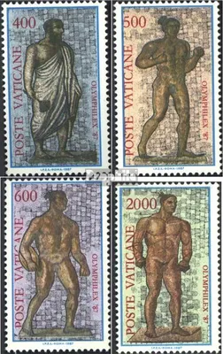 Produktbild von Briefmarken Vatikanstadt 1987 Mi 916-919 (kompl.Ausgabe) gestempelt Briefmarkenausstellung
