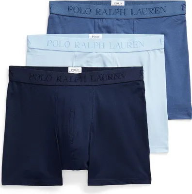 Produktbild von Ralph Lauren Accesorios 714966105 Boxershorts 3 Einheiten Blau L Herren Blau L