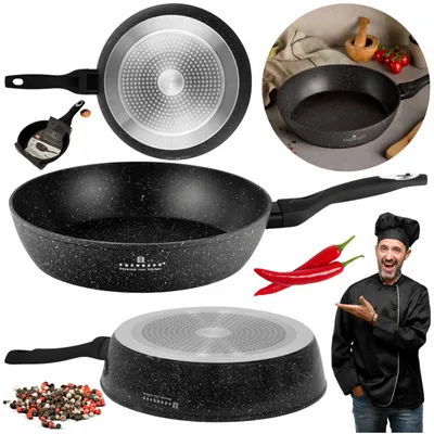 Produktbild von Edenberg Hochwertige Marmorpfanne Induktion 18cm