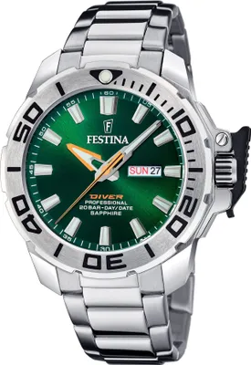 Produktbild von Festina Herren Uhr Casual Edelstahl Armbanduhr silber UF20665/2