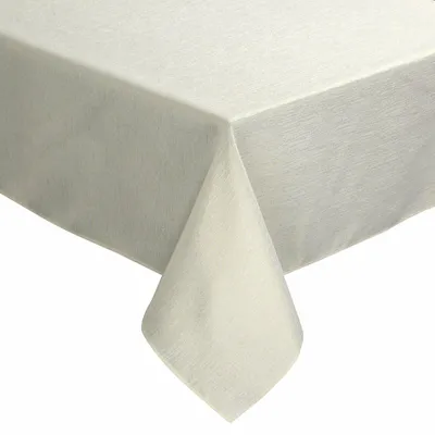 Produktbild von EUROFIRANY Tischunterlage Tischtuch cremefarben 140 x 220 cm Mitteldecke glamour