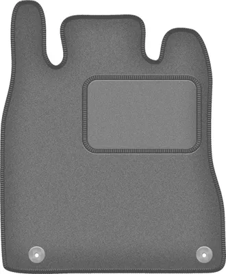 Produktbild von Fahrerfußmatte Velours graphit passend für Mercedes W168 z łapką (1997-2004, Schrägheck) – mit Befestigungen – passgenau