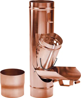 Produktbild von Laubsammler Kupfer mit Korb DN 100 inkl. Adapter
