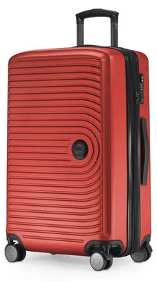 Immagine prodotto di HAUPTSTADTKOFFER - Medium - Valigia media trolley rigido, bagaglio da stiva con estensione XL, doppie ruote, chiusura TSA, 68 cm, 88 L,rosso