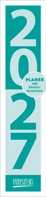 Produktbild von Streifenplaner Compact Türkis 2027