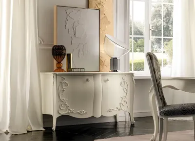 Produktbild von Kommoden Wohnzimmer Kommode Schubladen Holz Sideboard Schrank Schränke Massiv