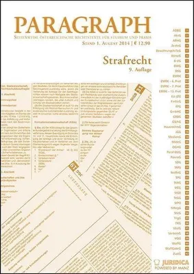 Produktbild von Strafrecht