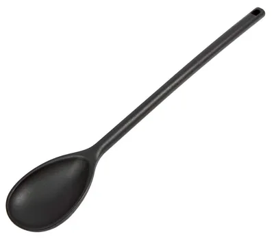Nylon Löffel 38 cm schwarz spülmaschinengeeignet