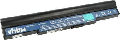 Produktbild von vhbw Akku Ersatz für Acer BT.00805.015, 41CR19/66-2, 4INR18/65-2, 934T2086F, AK.008BT.079, AS10C5E, AS10C7E für Notebook (4400 mAh, 14,8 V, Li-Ion)