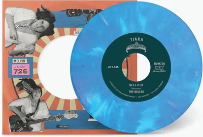Obrázek produktu pro Melvin (blue White Marble Vinyl)