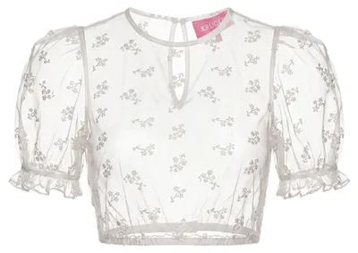 Produktbild von Dirndlbluse Henna Blümchen ecru 30