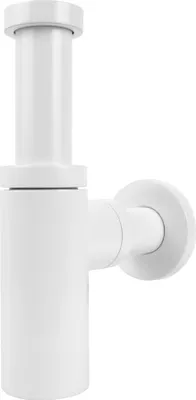 Produktbild von Flaschensiphon, Messing, weiß, 5/4"