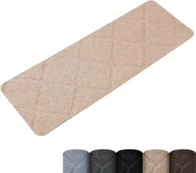 Zdjęcie produktu dla Nakładki na schody 55 x 19 cm, zestaw 15 sztuk, samoprzylepne, beżowe, do wnętrz