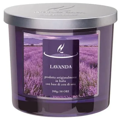 Productafbeelding van CASA - Kaars in glas, 200 gr. (lavendel)