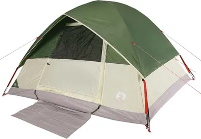 Immagine prodotto di vidaXL Tenda familiare a cupola 6 persone verde impermeabile