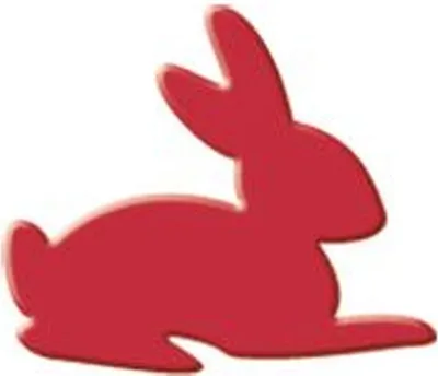 Produktbild von URSUS Motiv-Locher "klein", Motiv "Hase"