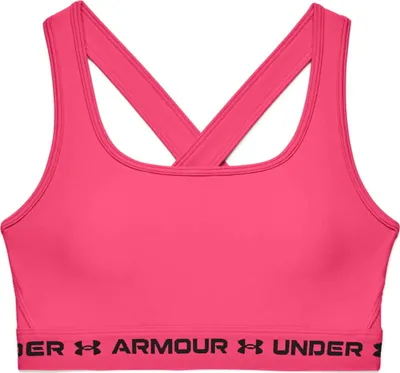 Produktbild von Under Armour Crossback Mid BH – Pink 1361034-653__XS