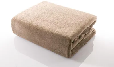Produktbild von GÖZZE Premium Memphis Wohndecke daunenweiche federleichte Mikrofaser-Kuscheldecke mit samtigem Hautgefühl Taupe 220 x 240 cm