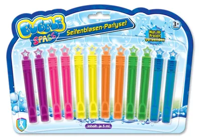 Produktbild von BUBBLE SPASS - Seifenblasen Party-Set