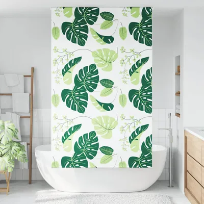 Immagine prodotto di vidaXL Tenda a rullo per doccia 140x240 cm Larghezza del tessuto 136 cm
