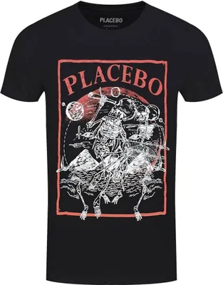 Obrázek produktu pro Placebo - "Astro" tričko pro muže/dámy Uni RO2507 (XL) (černá)