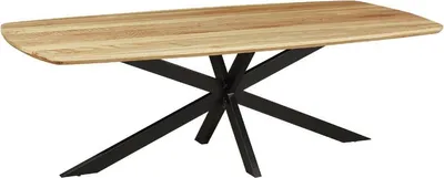 Immagine prodotto di In And OutdoorTavolo da pranzo Serino - 220x110x76cm - Rovere - Rettangolare - Moderno - Tavolo da sala da pranzo