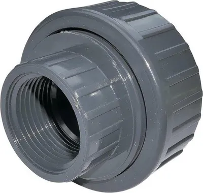 Productafbeelding van Buisstuk Ø32mm voor kunststof, met 1" schroefdraad, PN16