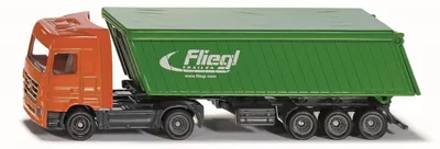 Obrázek produktu pro Nákladní vozidlo s valníkem a návěsem, model v měřítku 1:87