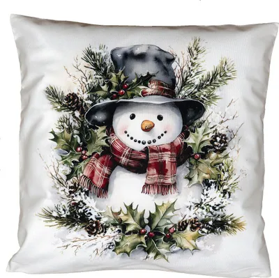Produktbild von Kissenbezug bedruckt Weihnachsmotive Dekokissen Advent