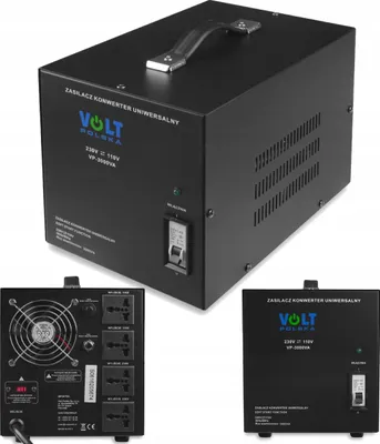 Produktbild von Zasilacz Konwerter Napięcia Volt 230V 110V 3000W