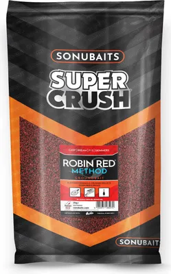 Produktbild von Sonubaits SuperCrush | Robin Red Method Mix - 2kg