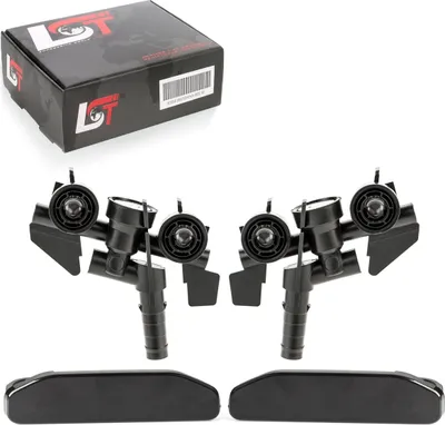 Produktbild von 2x Spritzdüse Scheinwerfer Abdeckung links rechts für BMW 3er E46 Touring -2001