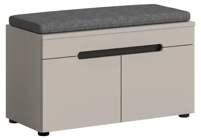 Produktbild von xonox.home Sitzbank inkl. Sitzkissen Canu Kaschmir / Kaschmir 80 x 45 x 37 cm