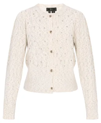 Produktbild von NAEMI damen cardigan - weiss, XL/XXL