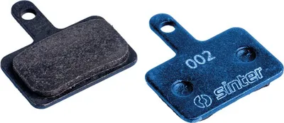 Image de Plaquettes de frein à disque Sinter 002 Shimano B organique, E-Bike, bleu, 25 pièces