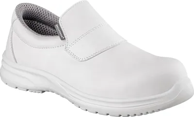 Produktbild von securesse Slipper niedrig S2 nach EN 20345:2011 S2 SRC weiß  Größe 36