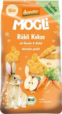 Obrázek produktu pro Rübli sušenky - Mrkev a špalda 125g