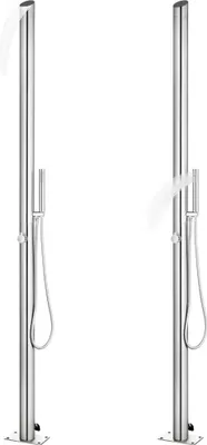Obrázek produktu pro vidaXL Zahradní sprcha 220 cm z nerezové oceli