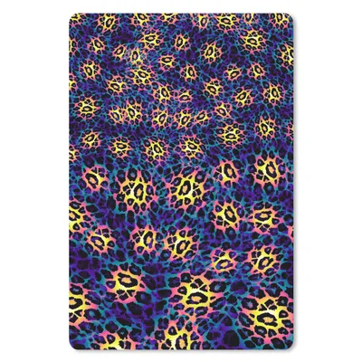 Produktbild von MuchoWow® Mauspad Mousepad Pantherdruck - Muster - Gelb 40x60 cm - Mousepads - Maus Mat - Pad - Mausunterlage - Schreibtisch Accesoire