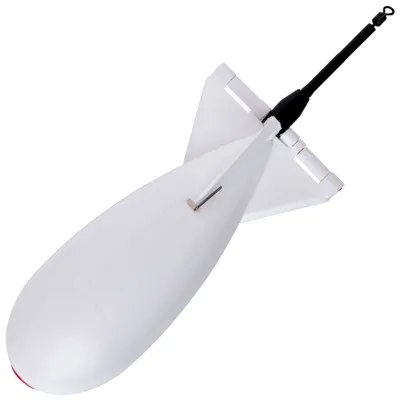 Produktbild von Spomb midi white 14,8x5,5cm Futterrakete
