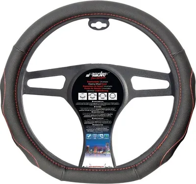 Produktbild von Simoni Racing CVT/46 Lenkradbezug Ø37-39cm Schwarz Lenkradhülle