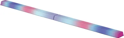 Produktbild von SPORTNOW 236 cm Klappbarer Schwebebalken, tragbar Turnbalken, Balance Beam