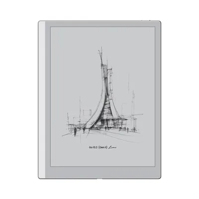 Immagine prodotto di BOOX Go 10.3 Gen II Lumi + penna stilo InkSense – Lettore di e-book E-Ink con retroilluminazione, monocromatico, tavoletta grafica, Android 15, Play Store