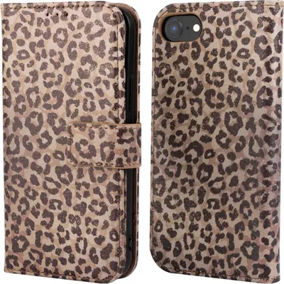 Image de bibliothèque design imoshion pour Apple iPhone SE (2022 / 2020) / 8 / 7 / 6(s) - Leopard Mood