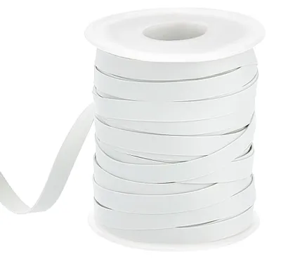 Elastikband weiß 27,4 m x 6 mm für Nähen & Basteln