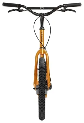 Image de Trottinette Yedoo Mezeq Scooter Trottinette / Dogscooter - pour adultes et adolescents, jusqu'à 150 kg, avec pneus à air 20/16, freins à disque et guidon réglable Orange
